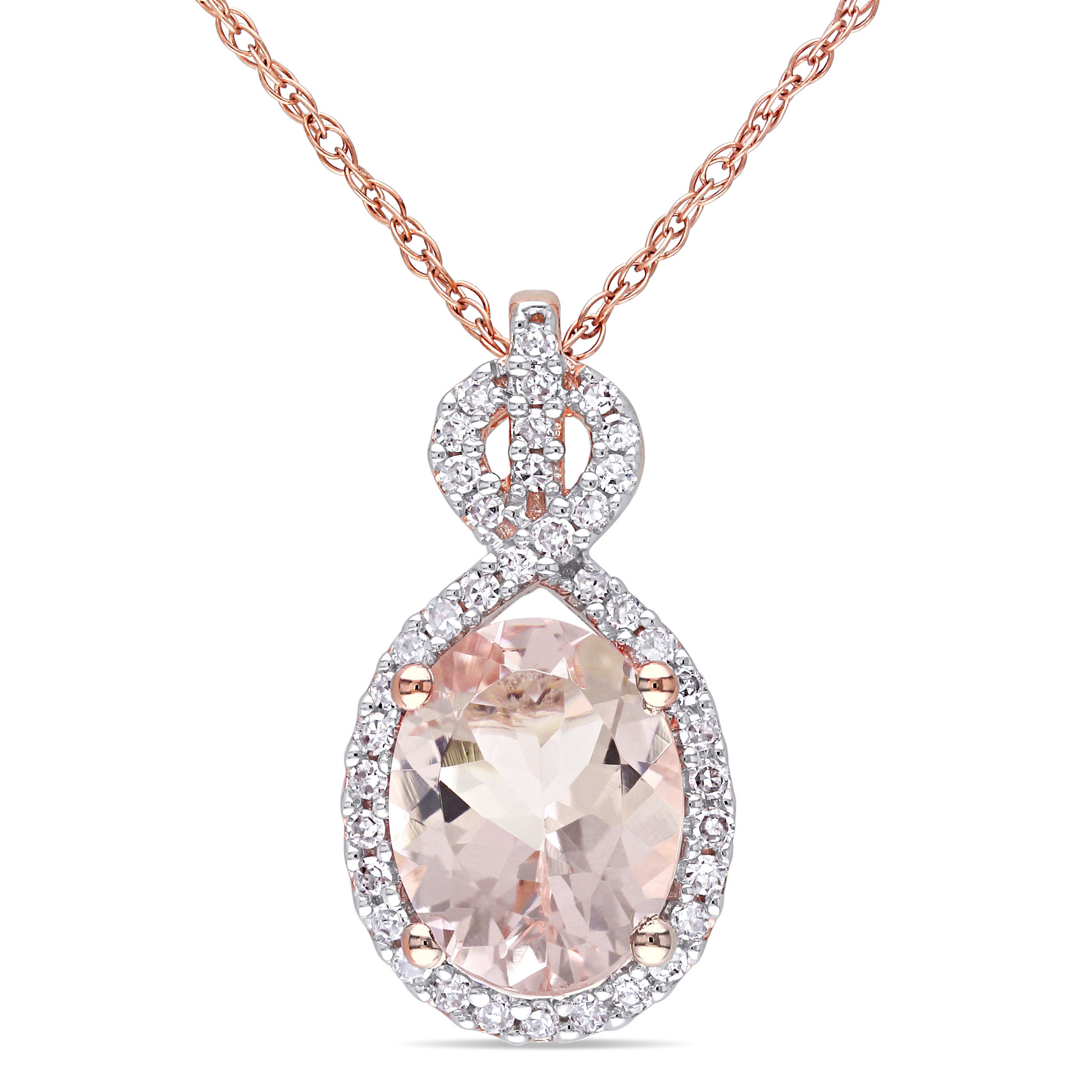 selected Morganite/Rose Gold