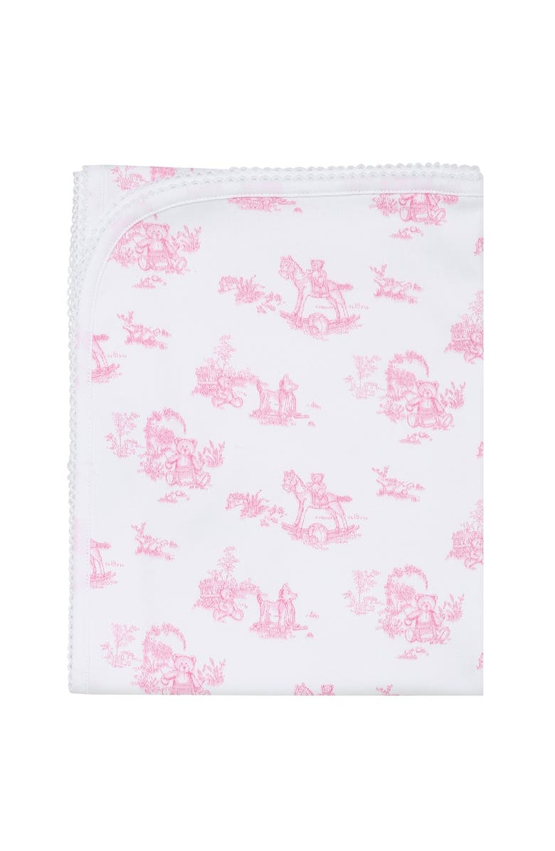 Nellapima Pink Toile Blanket - Baby, Alternate, color, Pink