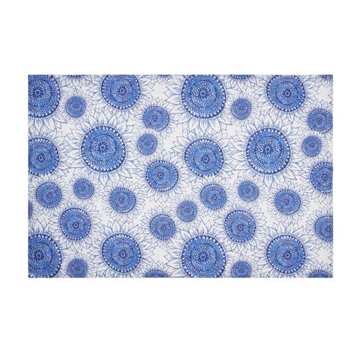 C & F Home C&f Home Blue Harvest Sunflower Towel In Blue