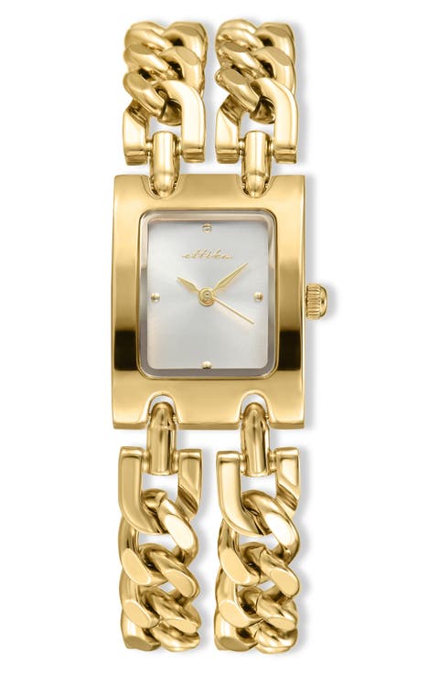 Thick Chain Bracelet Watch