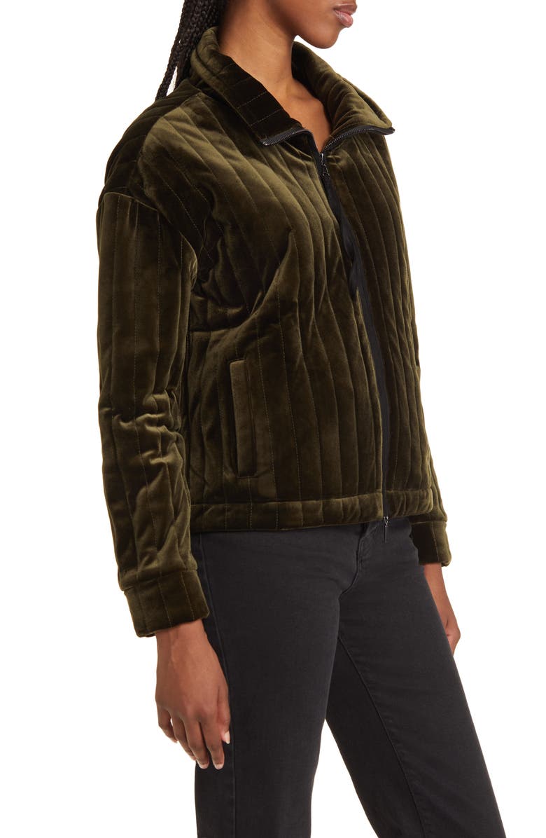 Lysse Shea Quilted Velvet Jacket, Alternate, color, 