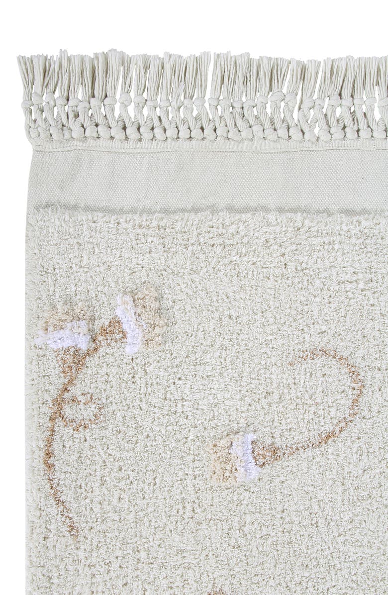 Lorena Canals English Garden Washable Recycled Cotton Blend Rug, Main, color,