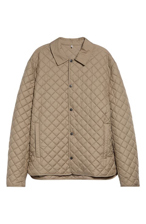 Avrelie Quilted Shirt Jacket