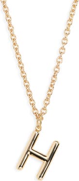 ROXANNE ASSOULIN The Big Puffy Initial Pendant Necklace