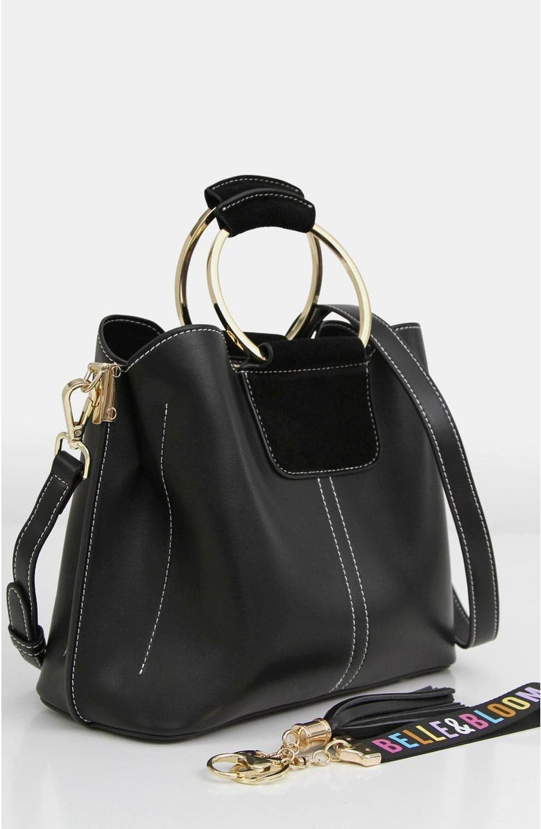 Belle & Bloom Twilight Leather Cross Body Bag, Alternate, color, Black