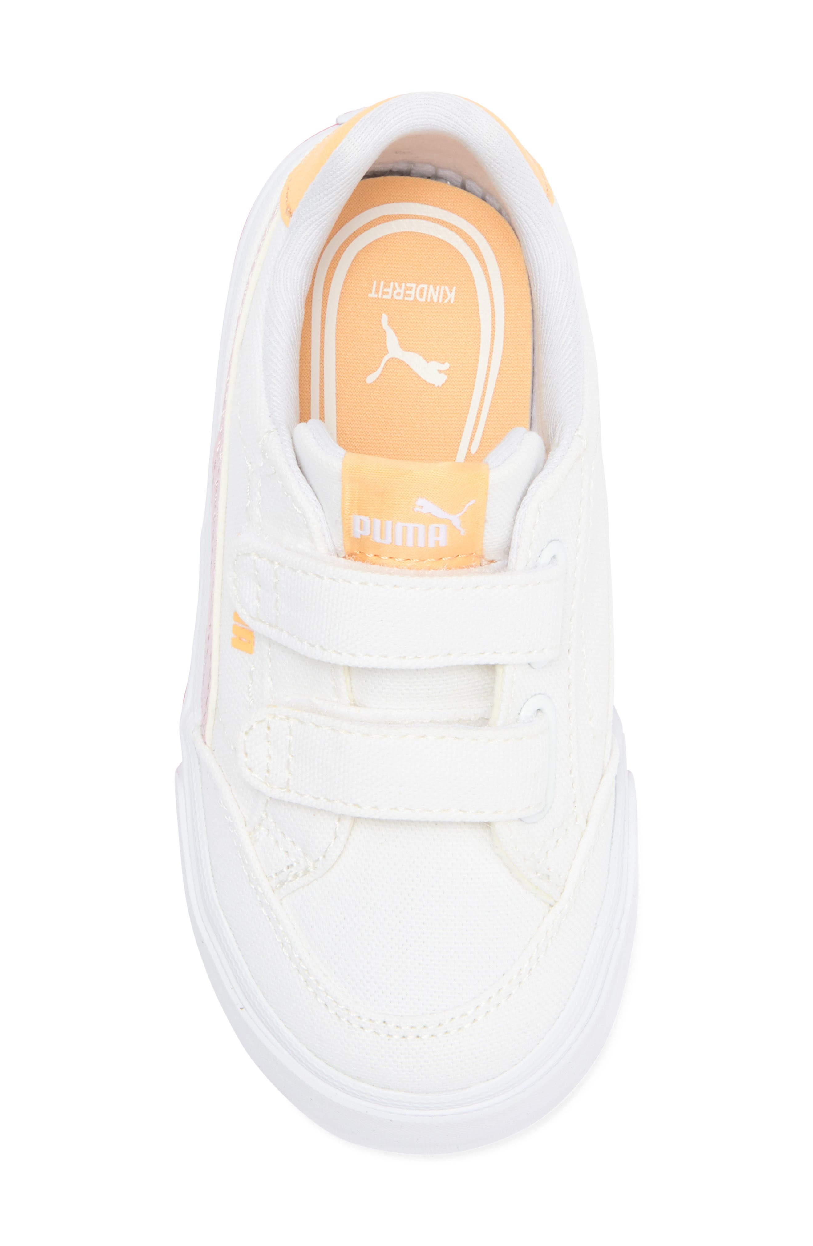 PUMA Kids' Court Classic Vulc Sneaker, Alternate, color, Puma White-Rose Mauve