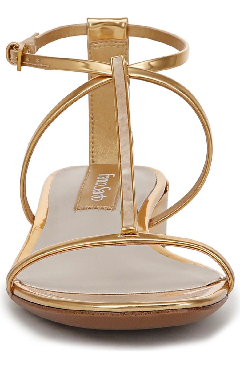 Franco Sarto Misty Strappy Sandal, Alternate, color, Gold