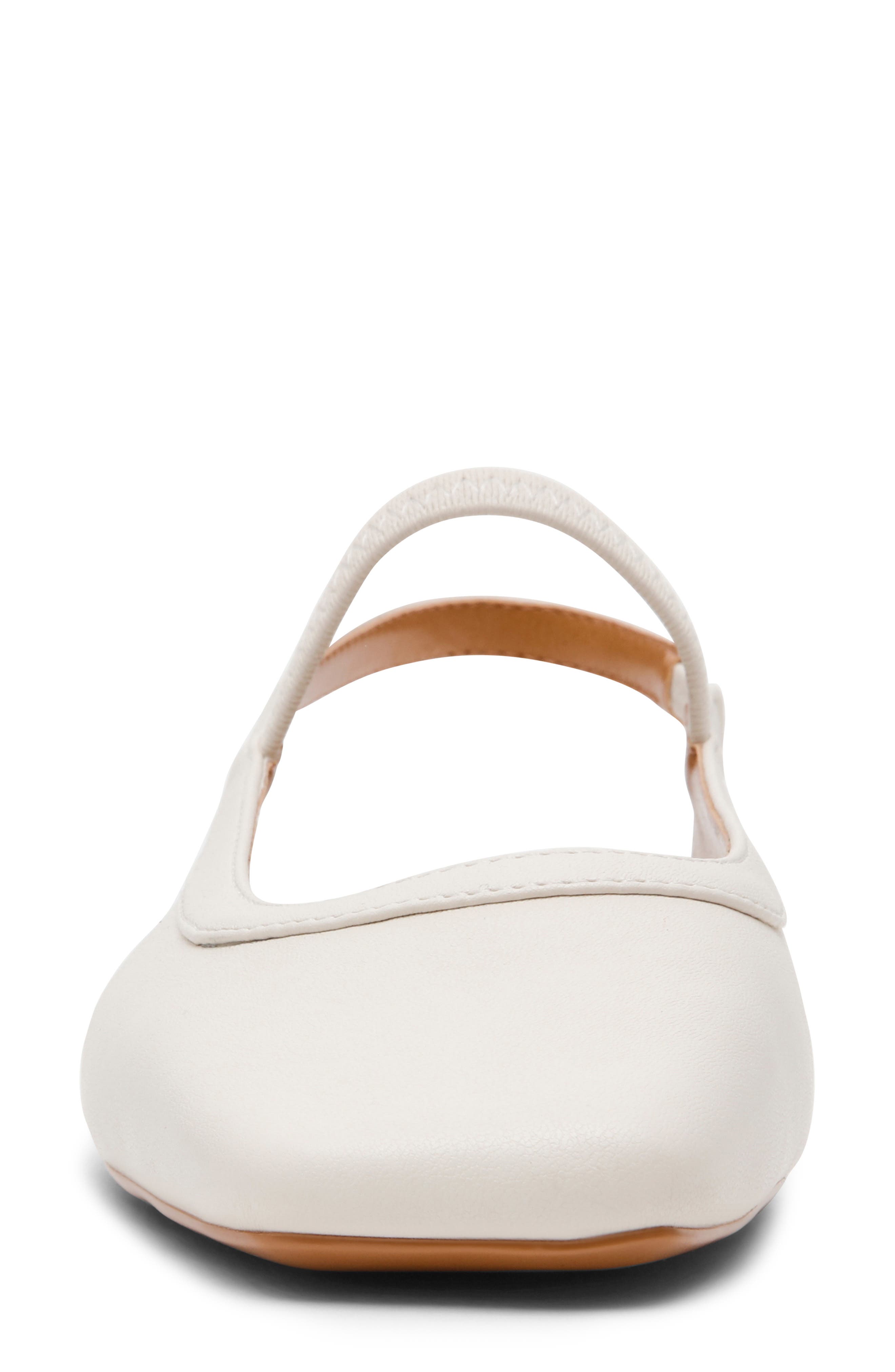 Fiera Slingback Flat, Alternate, color, OFF WHITE