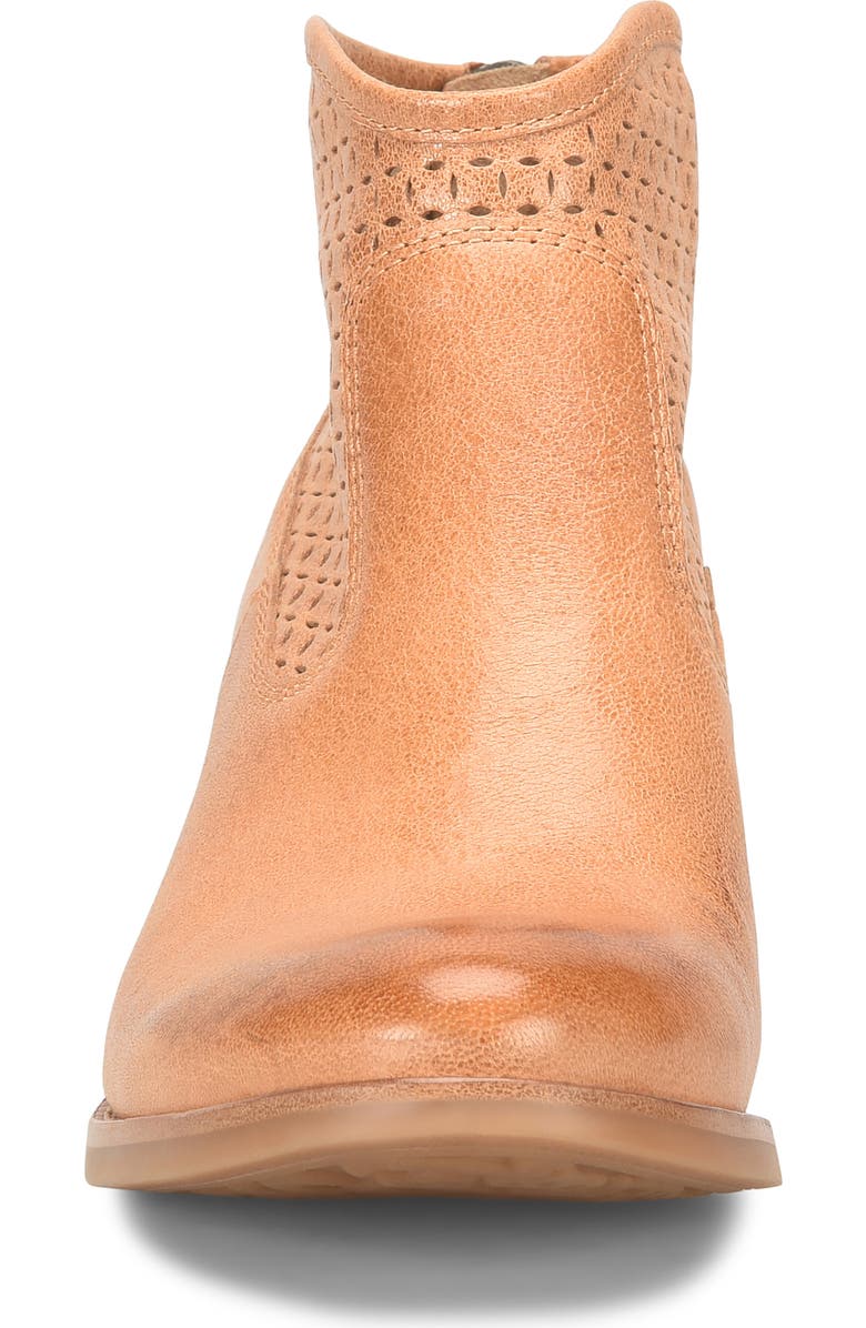 Söfft Aisley Perforated Bootie, Alternate, color, Tan