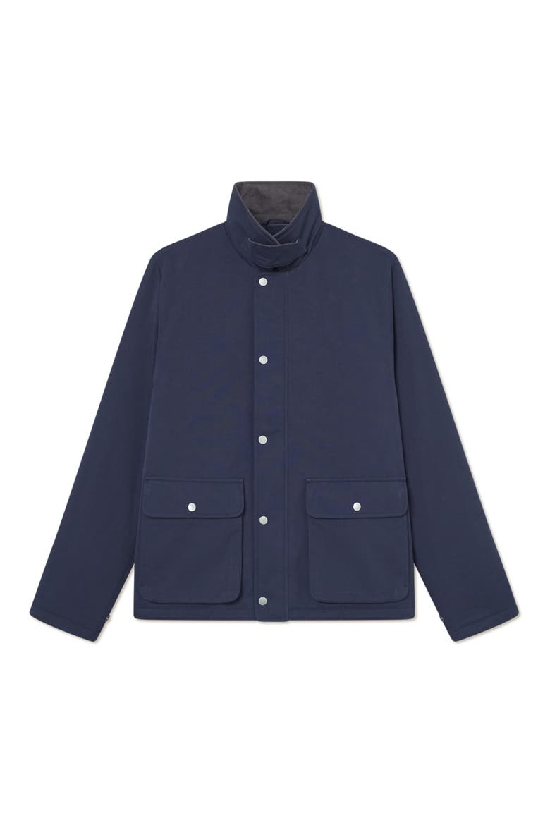 Montana Cotton Blend Jacket, Alternate, color, DARK NAVY