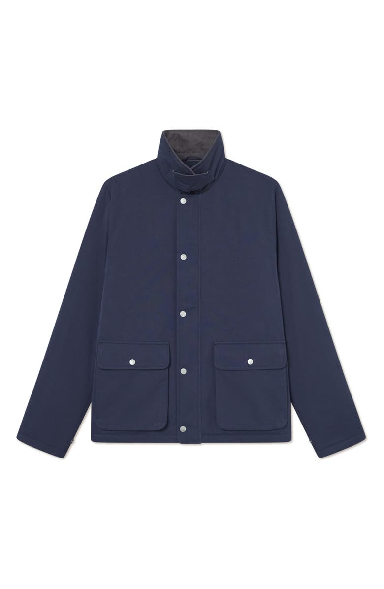 Les Deux Montana Cotton Blend Jacket, Alternate, color, Dark Navy