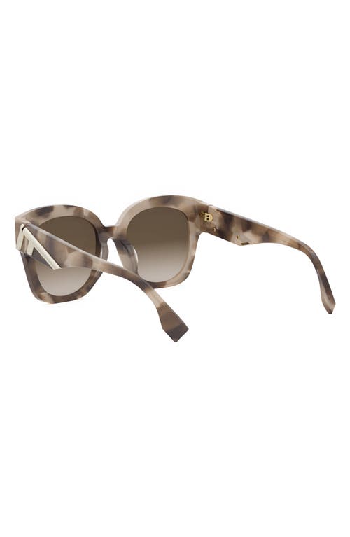 Fendi First Fe40098i Sunglasses In Brown