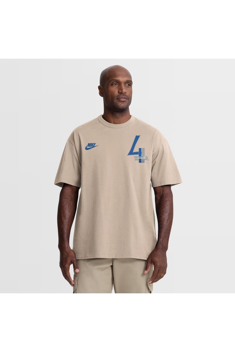 Men's Nike Sand Detroit Lions Night Primary Max90 T-Shirt, Main, color, Sand
