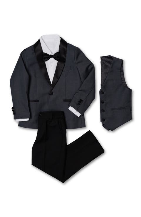 Kids' Love & Angels 5-Piece Slim Fit Tuxedo
