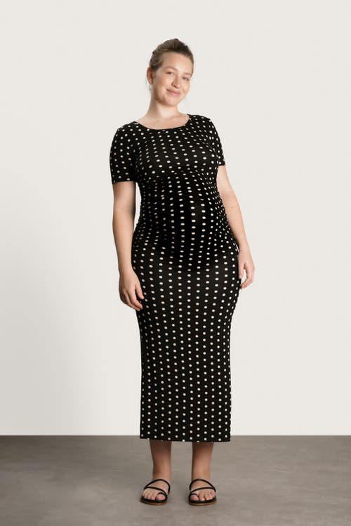 Nom Maternity Hugo Maxi Maternity Dress In Multi