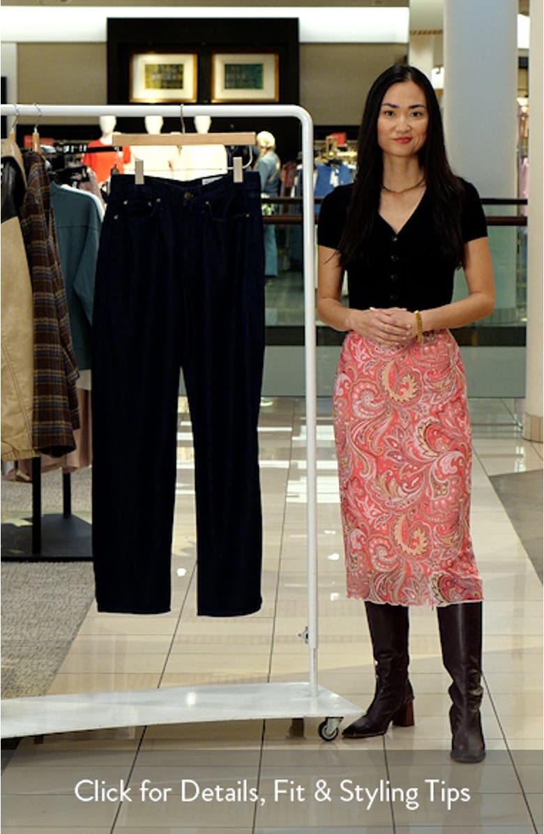 Featherweight Logan Mid Rise Wide Leg Jeans, sales video thumbnail