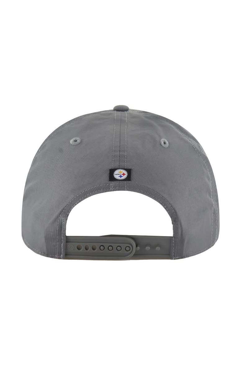 '47 Men's '47  Gray Pittsburgh Steelers Suburbia Hitch Adjustable Hat, Alternate, color, 