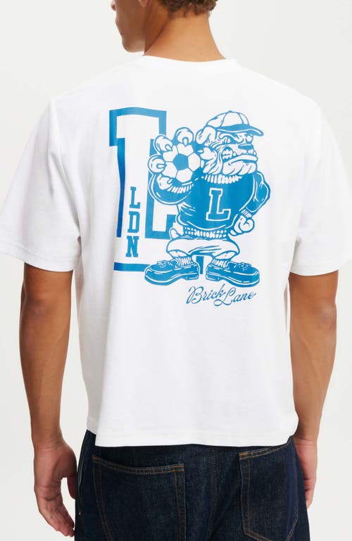 COTTON ON CROPPED FIT GRAPHIC T-SHIRT