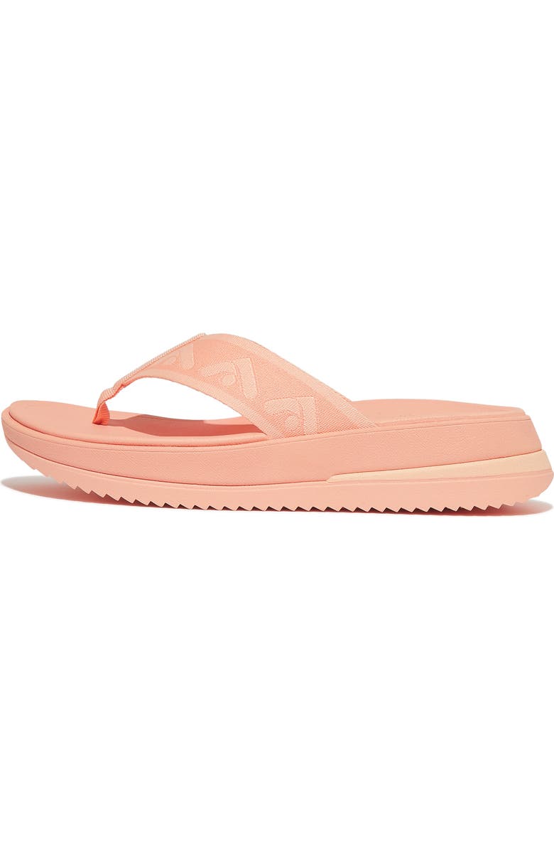 FitFlop Surff Webbing Toe Post Sandal, Alternate, color, Blushy