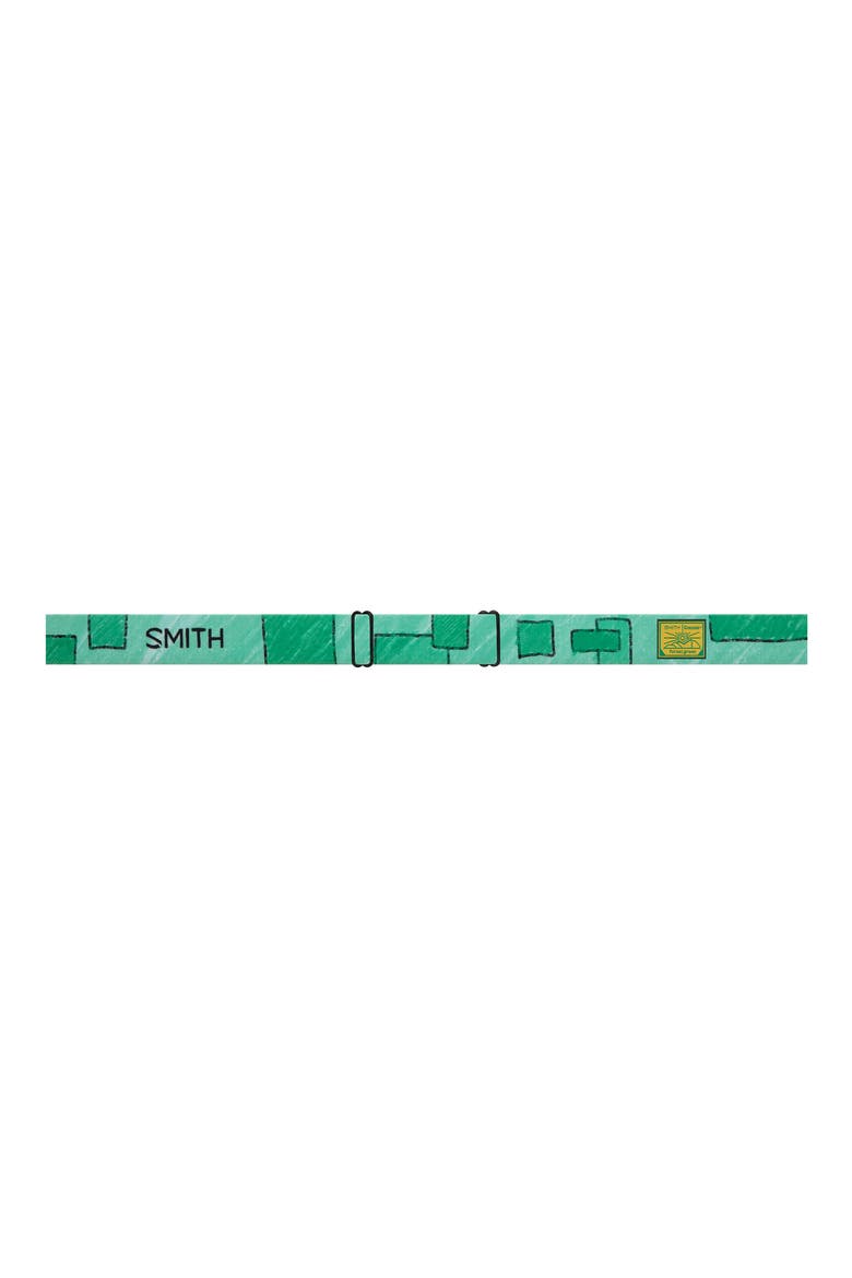Gambler 164mm Youth Fit Snow Goggles, Alternate, color, CRAYOLA FOREST GREEN X SMITH