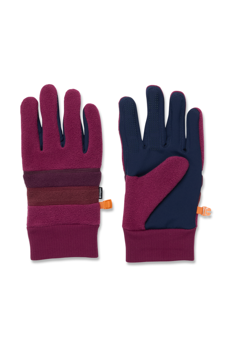 Teca Fleece Gloves, Main, color, Jam