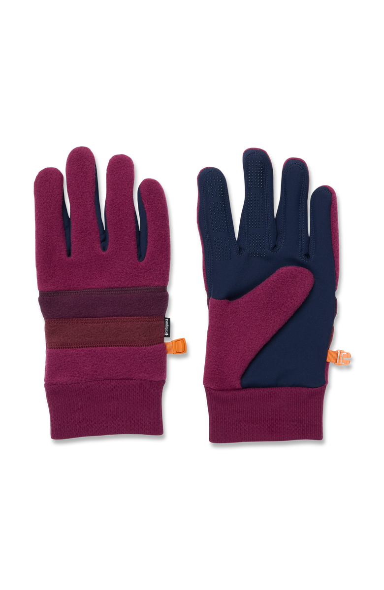 Cotopaxi Teca Fleece Gloves, Main, color, Jam
