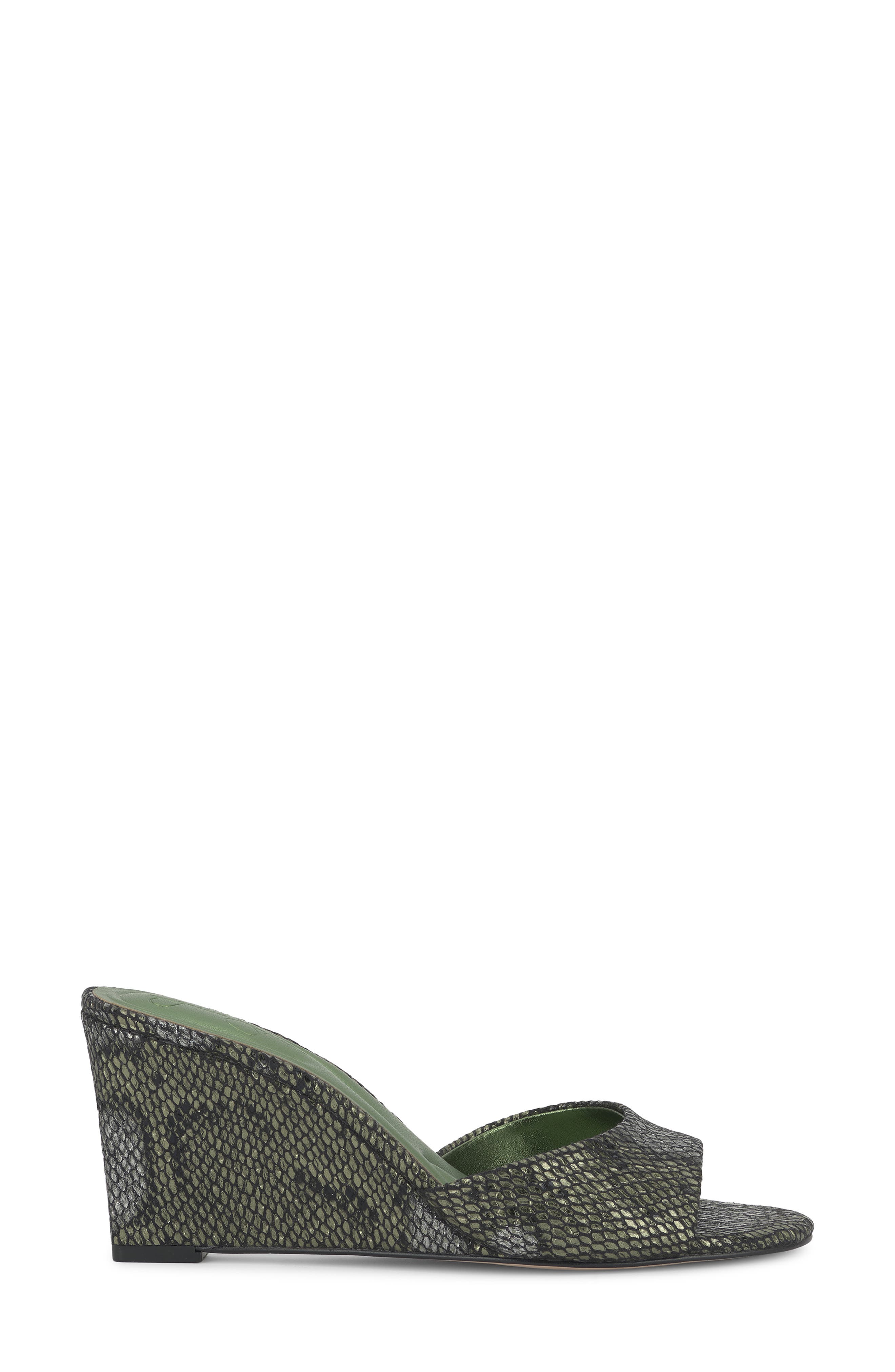 Bolir Wedge Slide Sandal, Alternate, color, LIGHT GREEN