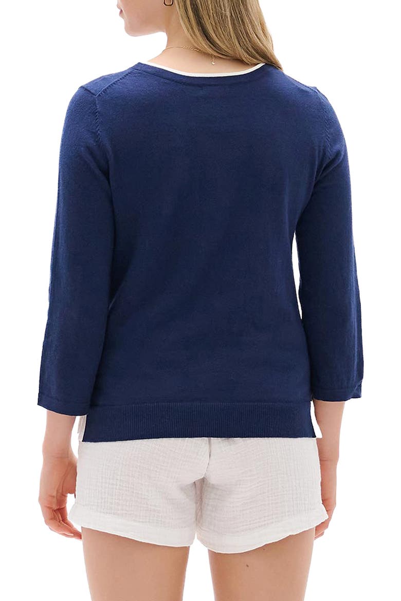 Patriot Blue Sweater, Alternate, color, PATRIOT BLUE