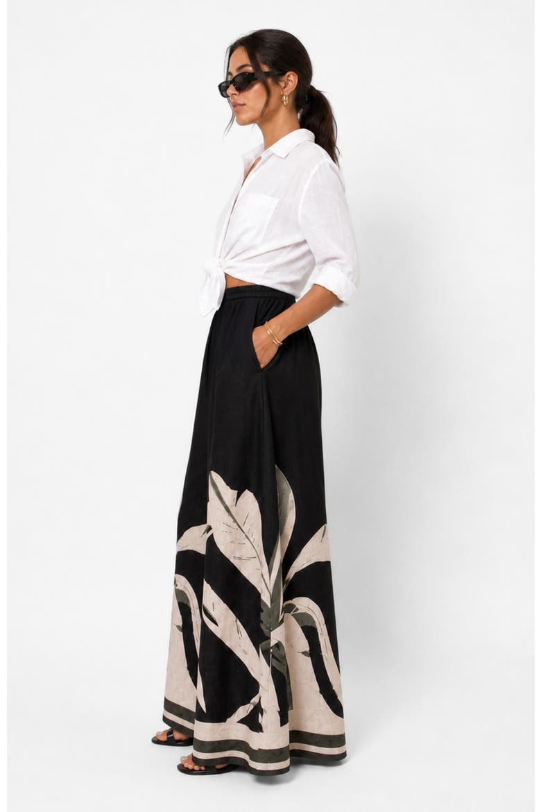 Sierra High Waisted Jant Pants, Alternate, color, Sierra Noir