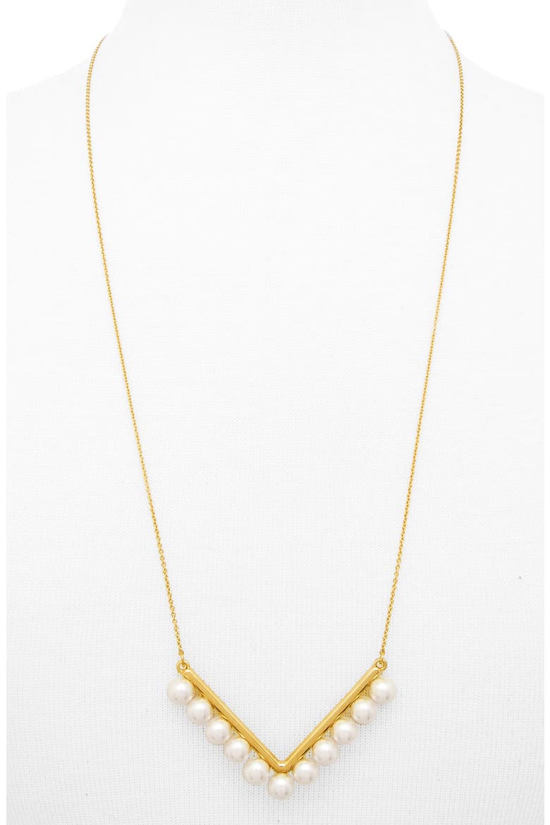 'Dewdrop' Necklace, Main, color, GOLD