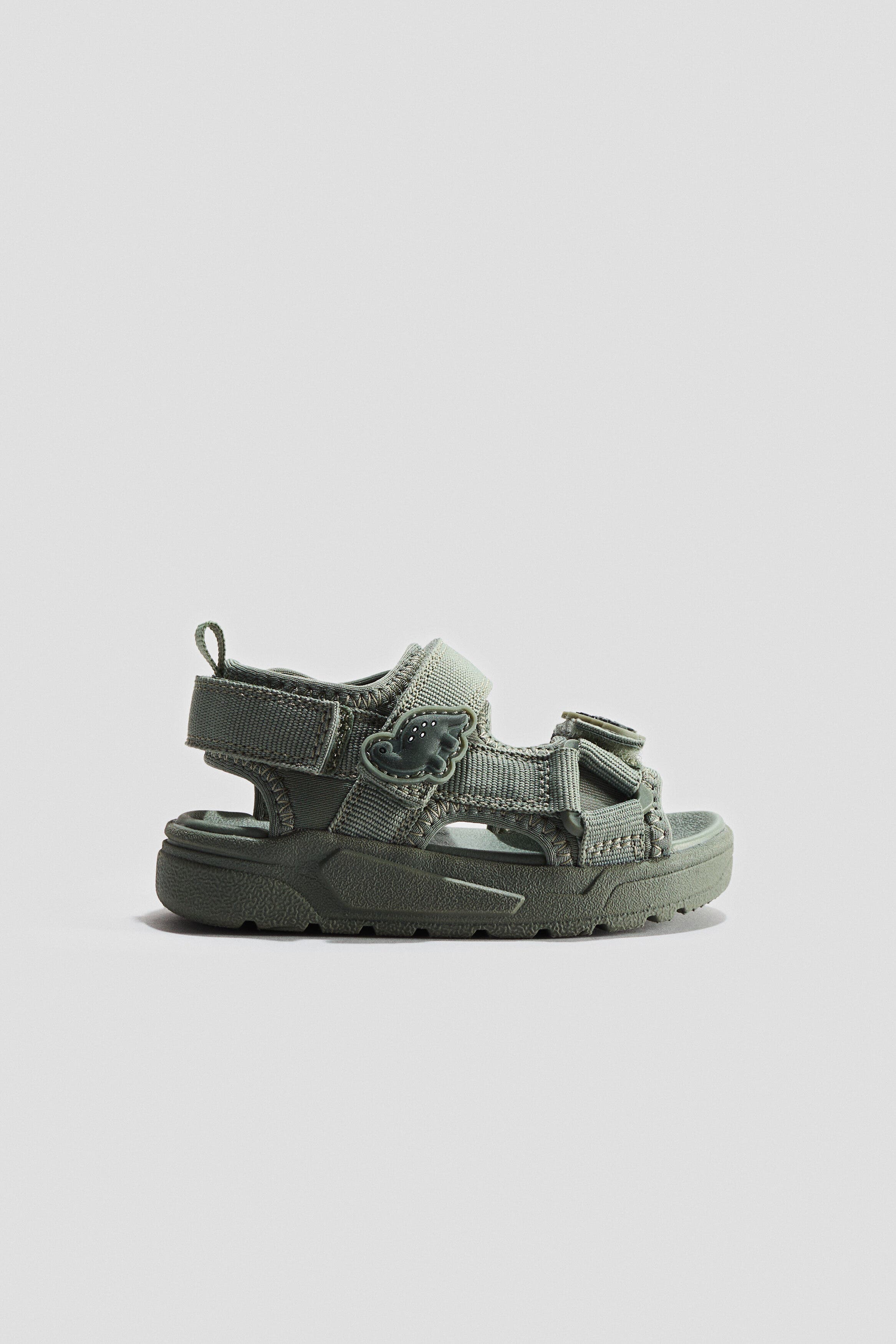 H&M Scuba Sandals, Alternate, color, Green