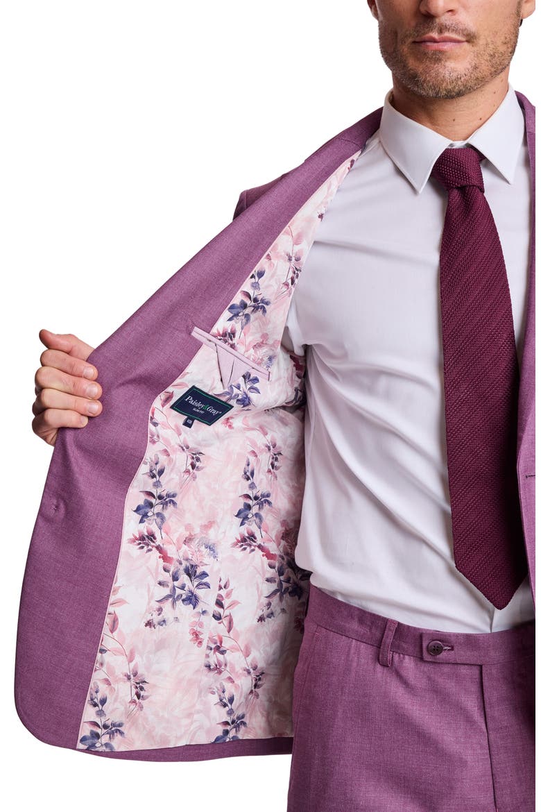 Dover Slim Fit Sport Coat, Alternate, color, SUGAR PLUM SHARK