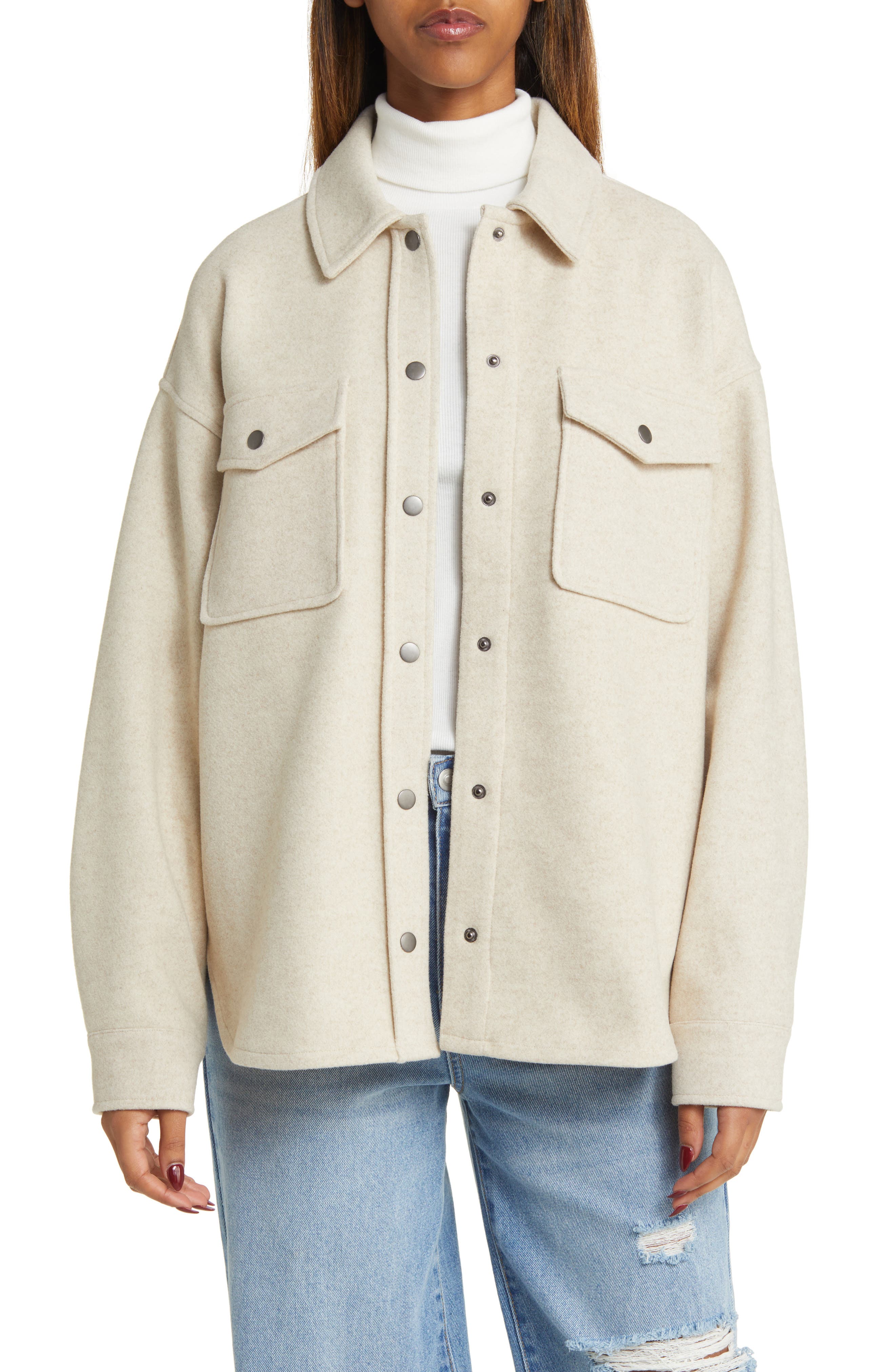 Thread & Supply Flannel Shacket (Women) | Nordstromrack