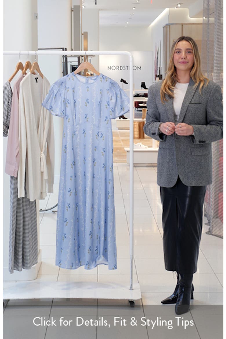 The Dominque Ditsy Floral Maxi Dress video
