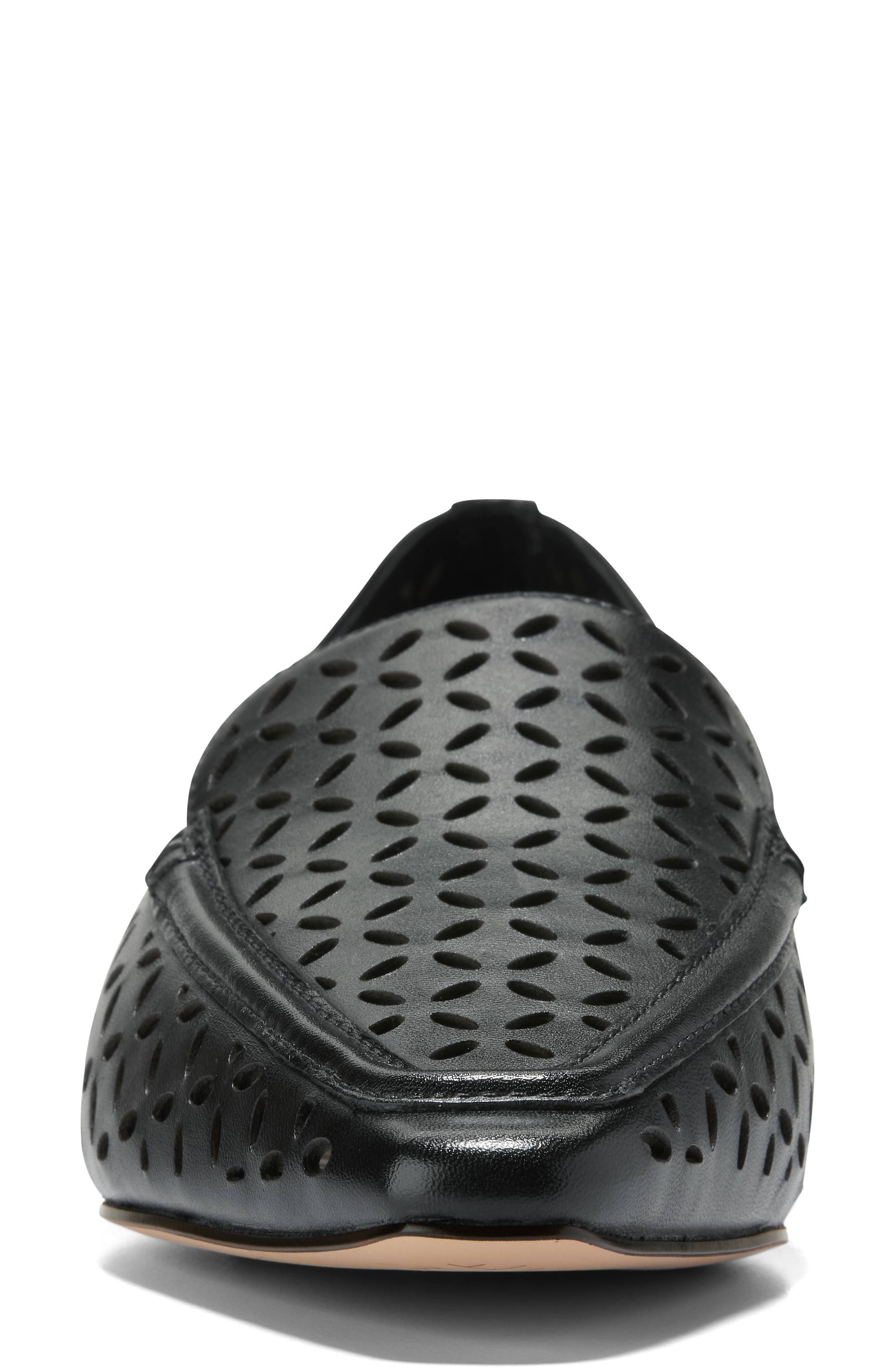 Chantal Loafer, Alternate, color, CH DK CUOIO PERFORATED LEATDNU