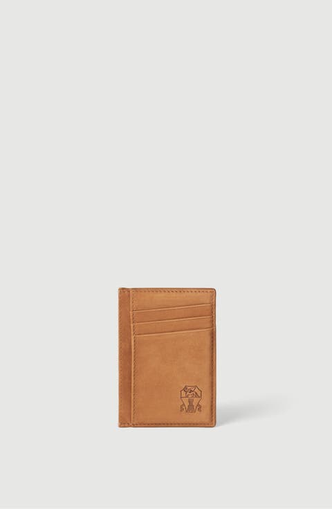 Nubuck card holder