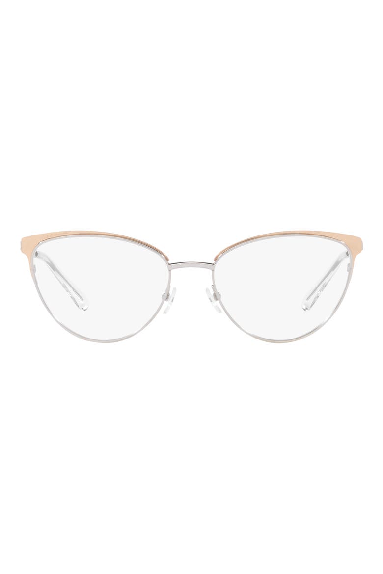 Marsaille 55mm Cat Eye Optical Glasses, Main, color, ROSE GOLD