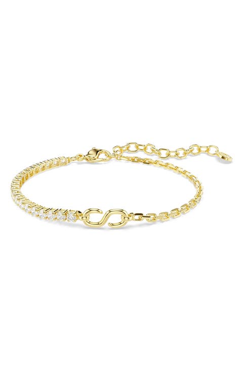 Matrix Cubic Zirconia Chain Bracelet