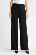 Reformation Vida High Waist Wide Leg Crepe Pants