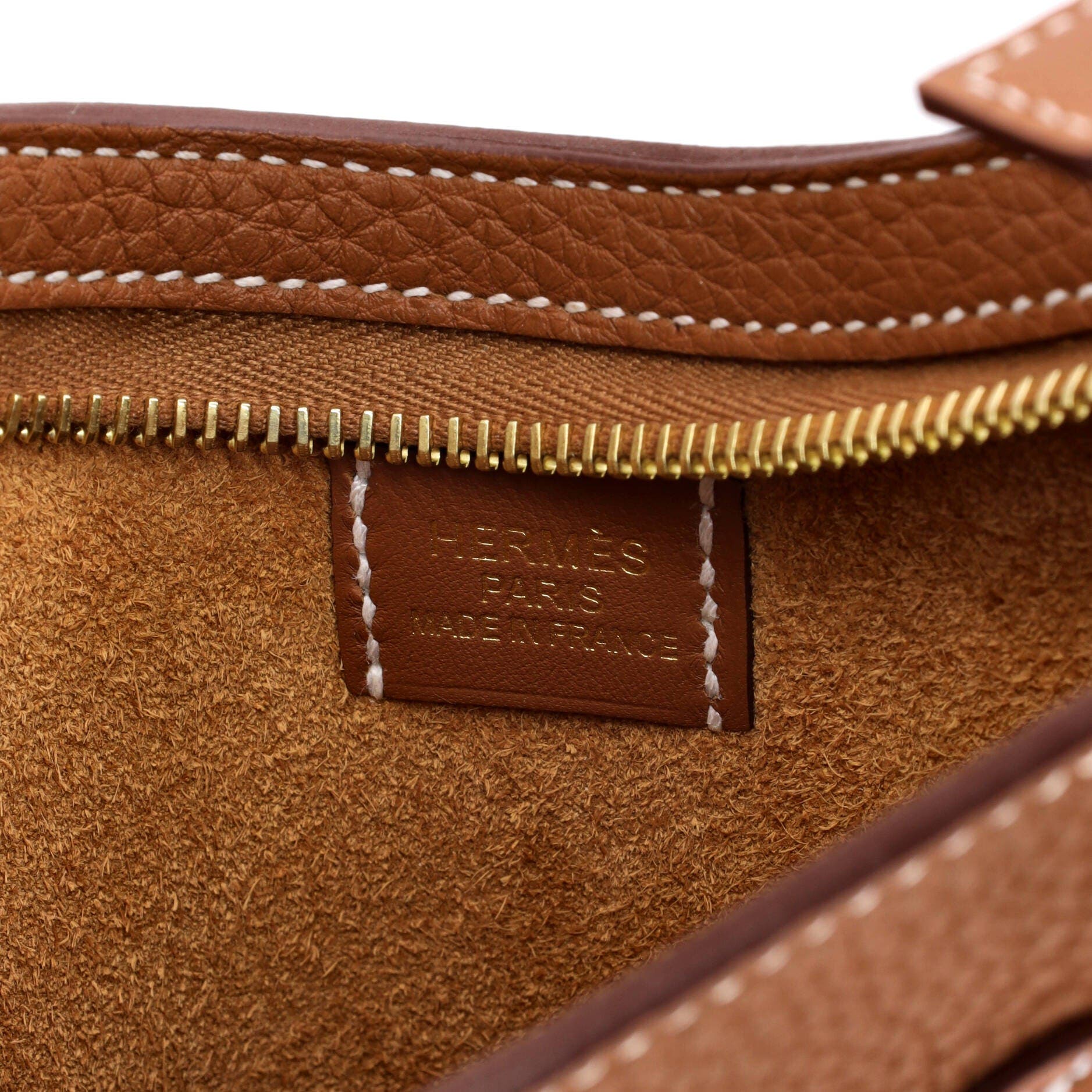 Pre-Owned Hermes Arcon Bag Togo and Swift Petite, Alternate, color, Gold