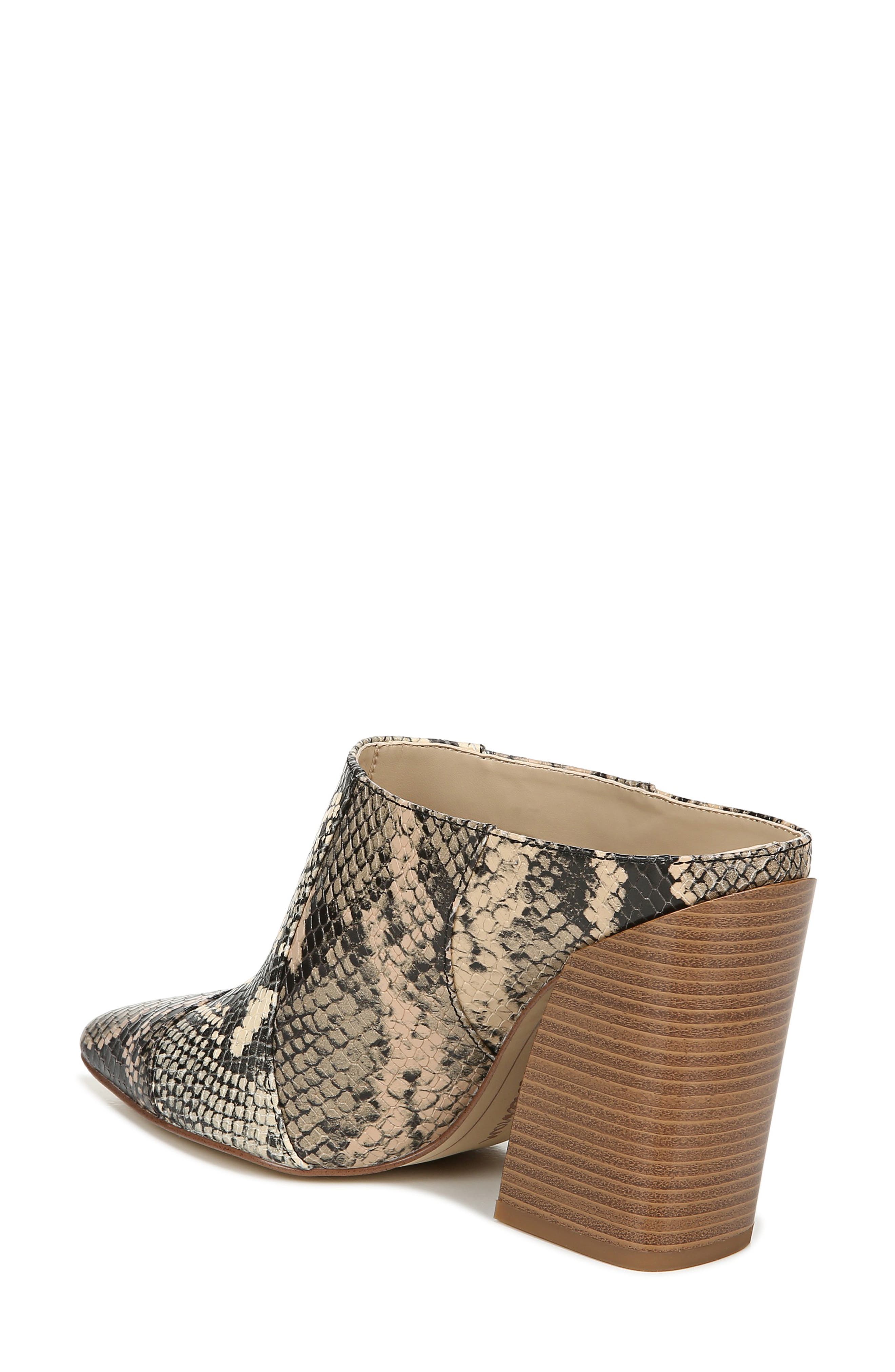 Reverie Pointed Toe Mule, Alternate, color, SNAKE PRINT LEATHER