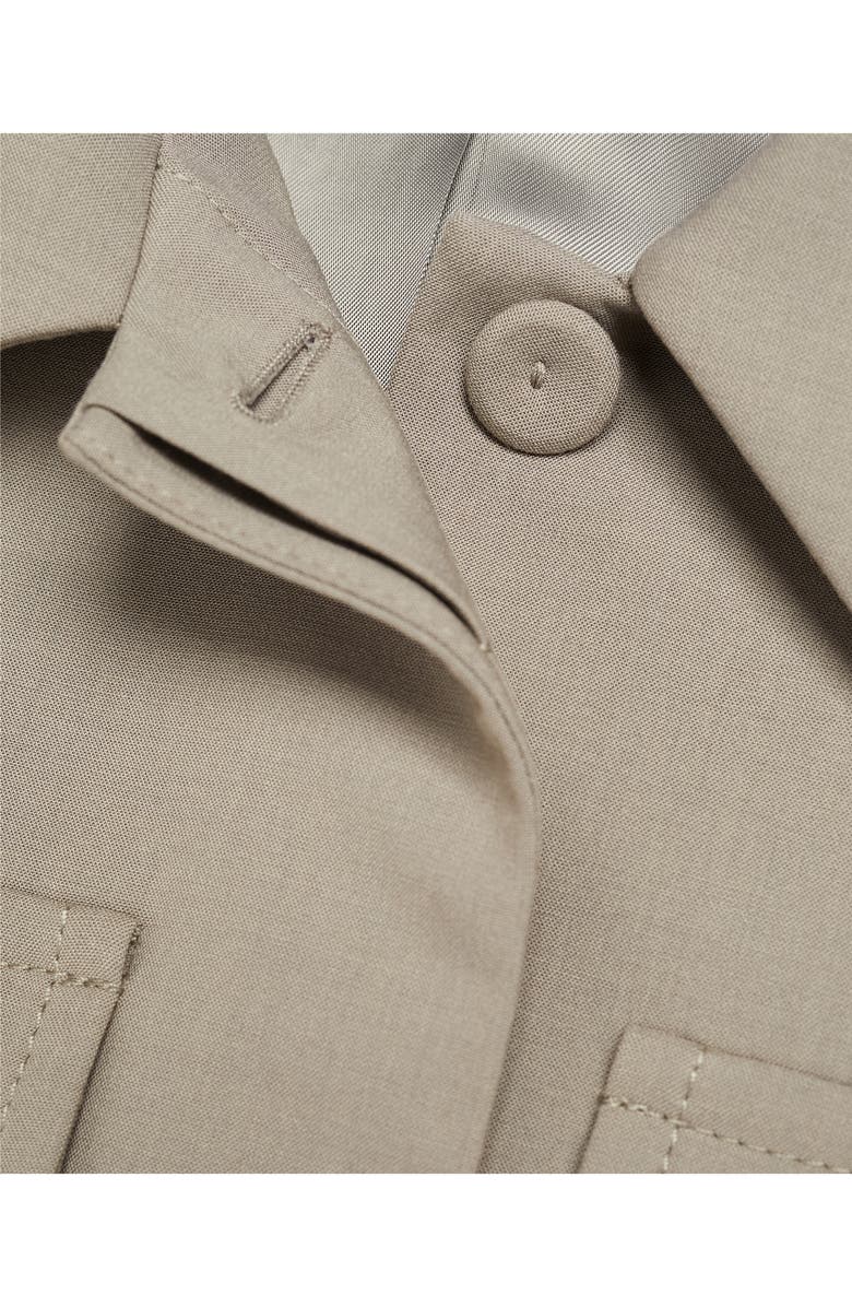 MANGO Crop Utility Jacket, Alternate, color,