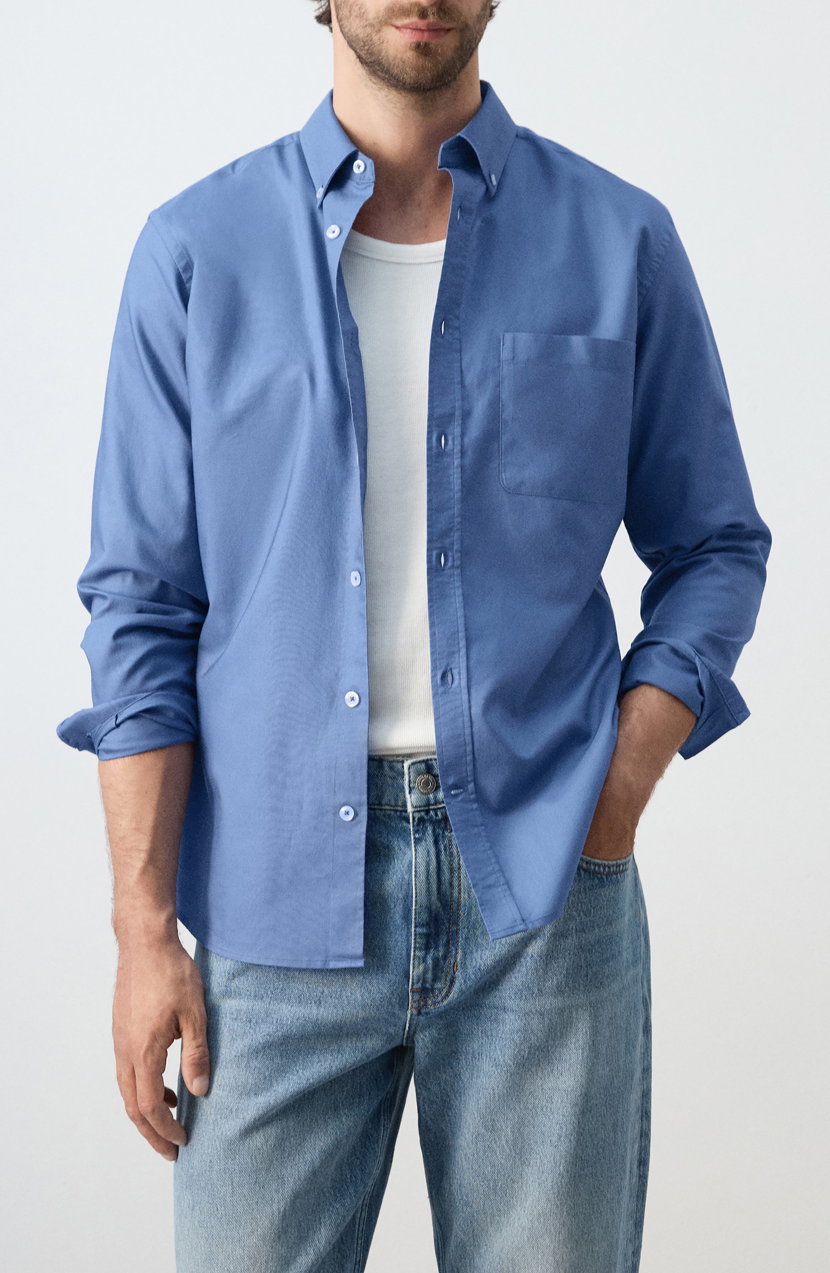 Regular Fit Oxford Button-Down Shirt - image 3