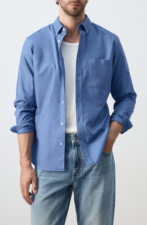 Regular Fit Oxford Button-Down Shirt