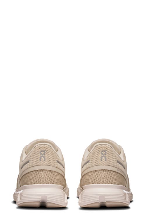 Shop On Cloud 6 Sneaker In Pearl/white