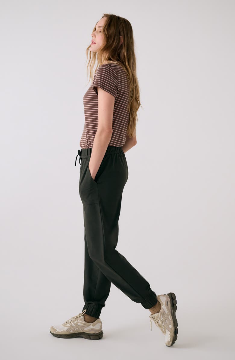 Lole Olivie UPF Tech Joggers, Alternate, color, Olive