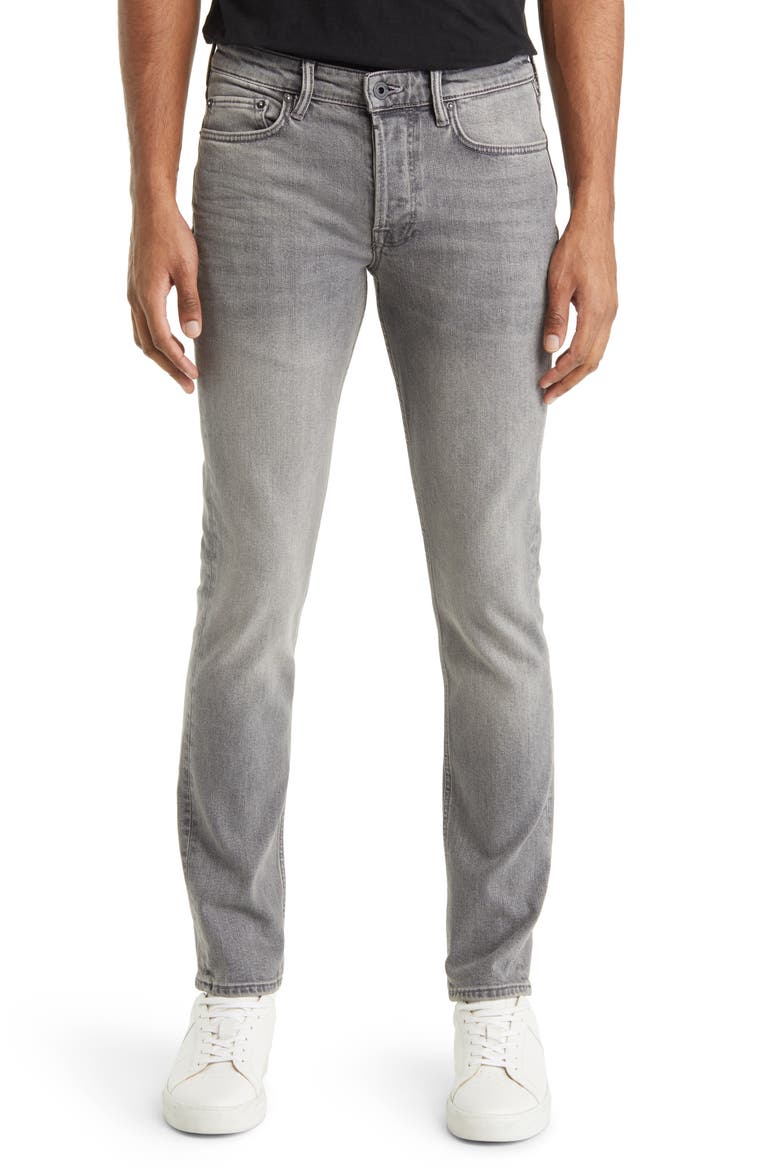 Rex Slim Fit Jeans, Main, color, MID GREY