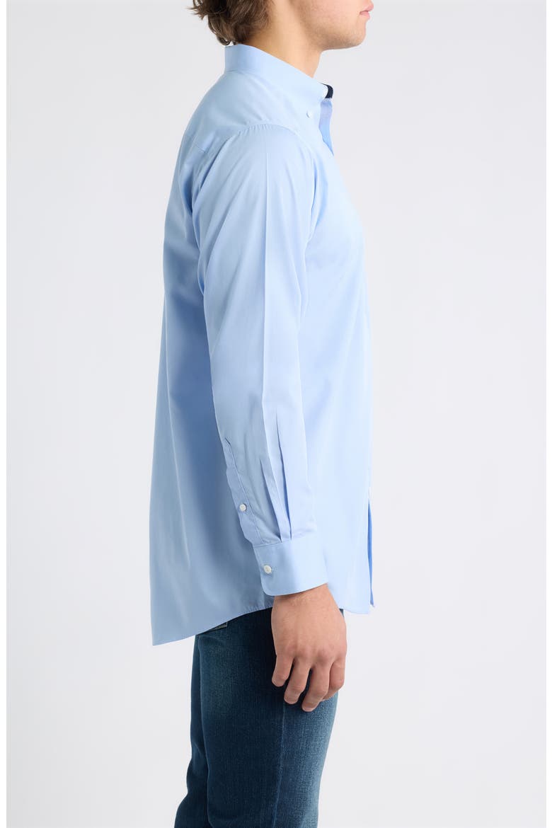 Wrinkle Free Solid Shirt, Alternate, color, LIGHT BLUE