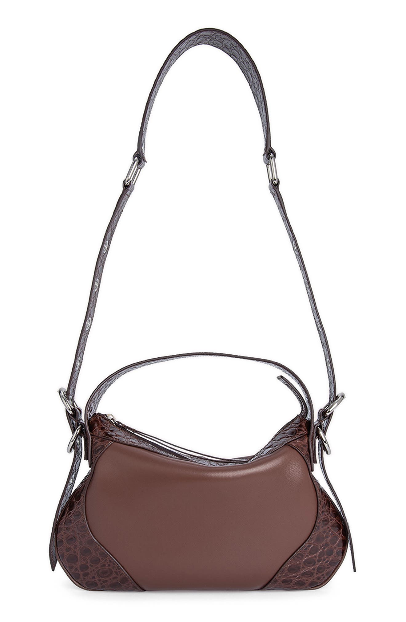 By Far Yana Leather Shoulder Bag, Main, color, 
