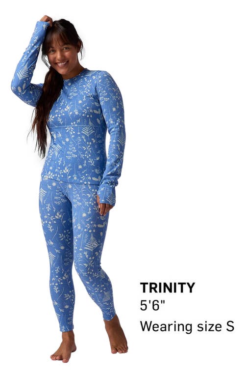 Backcountry Cedars Rws Merino Mid-wt Baselayer Crew Top In Gold